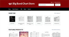 Desktop Screenshot of bigbandchartstore.com